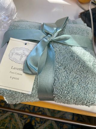 Set 6 Lavette Cotone White & More