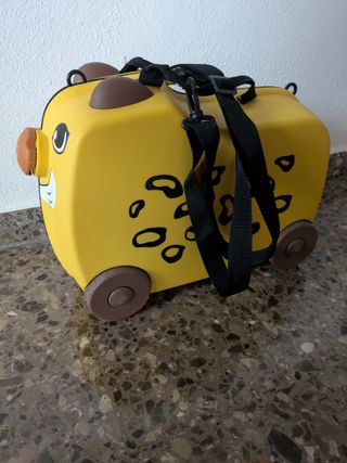 Valigia per bambini gialla