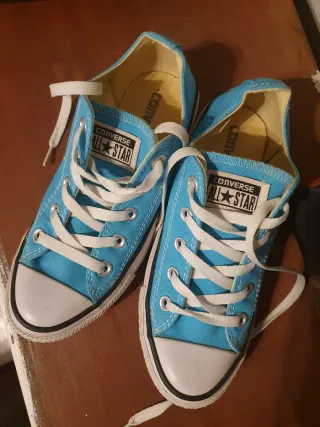 Converse All Star Blu Taglia 38