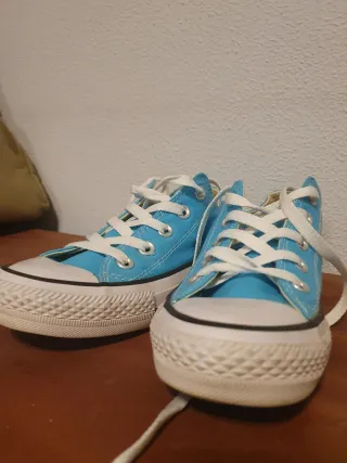 Converse All Star Blu Taglia 38