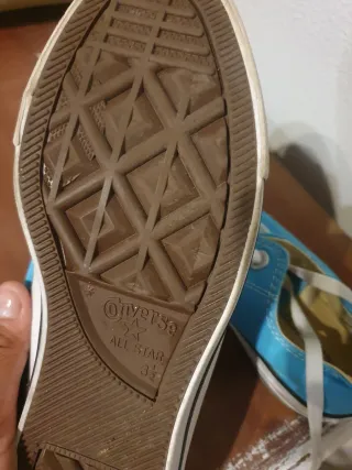 Converse All Star Blu Taglia 38