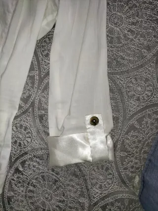 Camisa blanca detalle raso