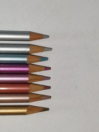 8 Matite Metallizzate Crayola Nuove