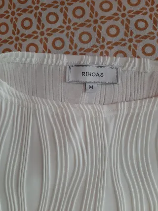 Camisa RHOAS blanca talla M
