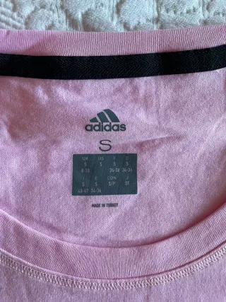 Camiseta Adidas Rosa Talla S