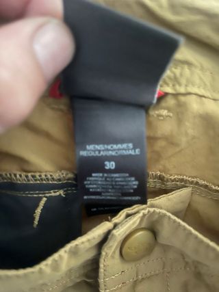 Pantalón The North Face Beige Montaña