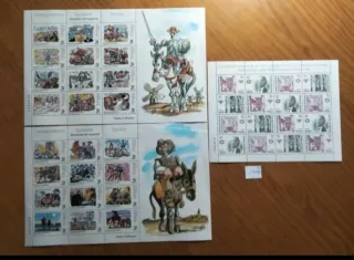 79 HOJAS BLOQUE DE VARIOS AÑOS