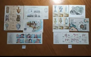 79 HOJAS BLOQUE DE VARIOS AÑOS