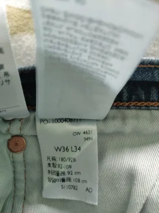 Pantalones vaqueros Levi's hombre. Original