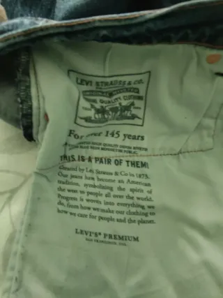 Pantalones vaqueros Levi's hombre. Original