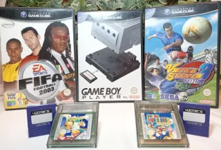 Nintendo GameCube + Game Boy Player + Juegos