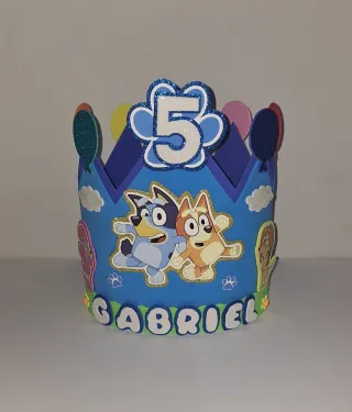 Corona de Cumpleaños, Bluey.