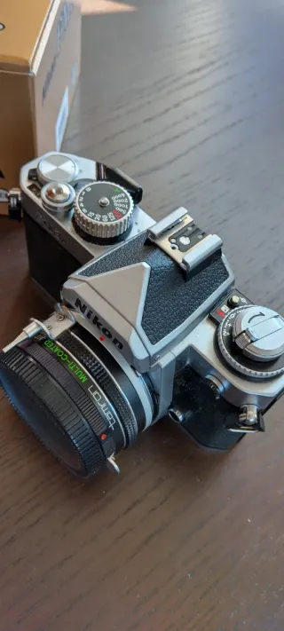 Cámara Nikon FM3 A Plata