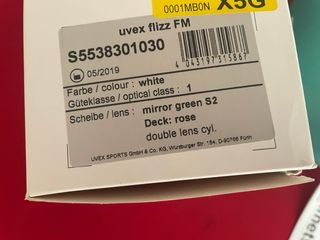 Conjunto Casco y Gafas Esquí Uvex Snow