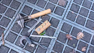 Juego de pesas antiguas de latón  lotes por 35€