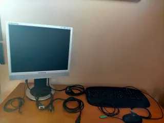 Monitor Samsung + Teclado y Ratón Logitech