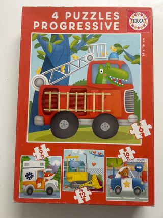 4 Puzzles Educativos Progresivos