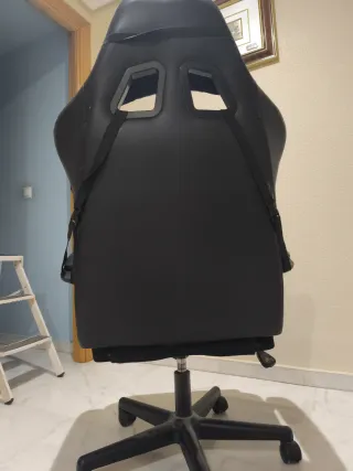 Silla Gaming IntimaTe WMbHeart Negra/Azul