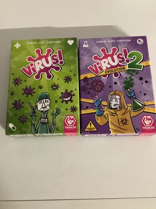 Juego de mesa Virus.