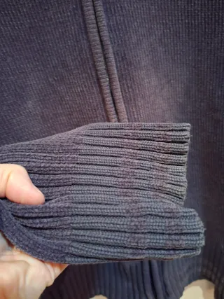 Jersey Chenilla Cremallera Cuello Alto