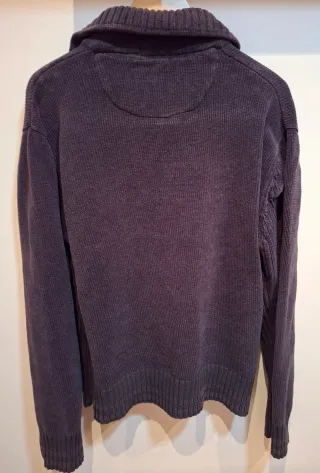 Jersey Chenilla Cremallera Cuello Alto