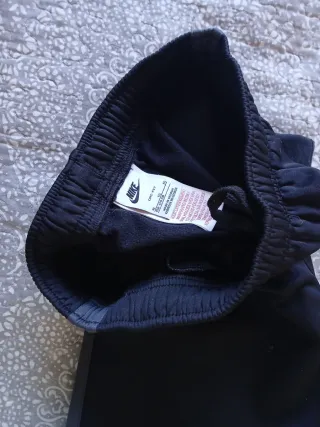 Pantalones chandal Nike Air Negro y Gris, tall14