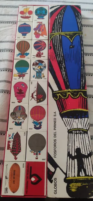 Scatola di fiammiferi Globi Fosforos del Pirineo S.A.