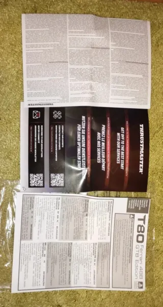 Volante Thrustmaster T80 Ferrari 488 PS4/PS5/PC