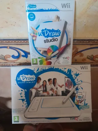 uDraw Game Tablet para Wii + Juego uDraw Studio
