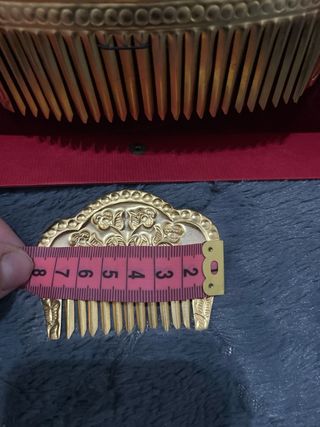 Peinetas Fallera Niña Oro