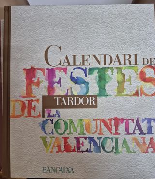 Calendari de festes de la Comunitat Valenciana
