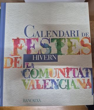 Calendari de festes de la Comunitat Valenciana