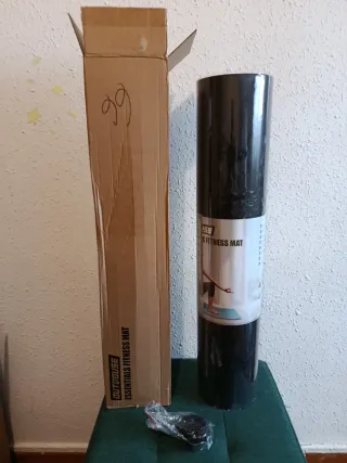 Esterilla Fitness Yoga Outdouse Negra NUEVA