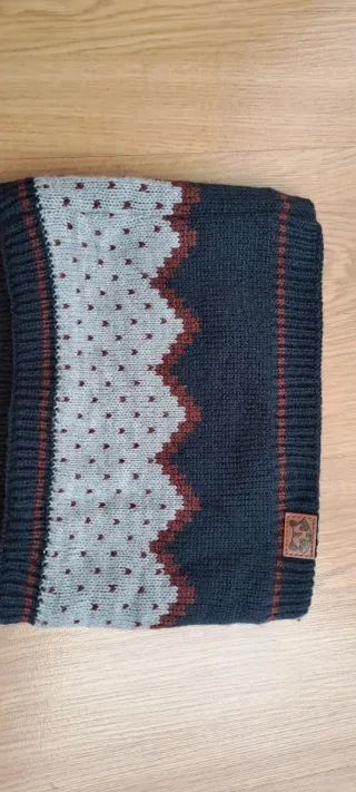 Conjunto gorro y cuello infantil