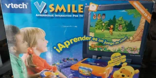 Consola VTech V.Smile Naranja/Azul