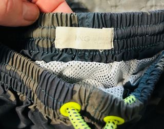 Costume da bagno bambino con stampa camouflage