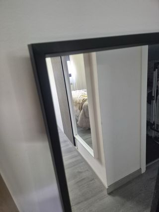 Espejo Ikea Nissedal Negro