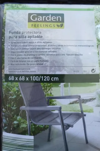 Fodere protettive per sedie impilabili Garden FEELINGS