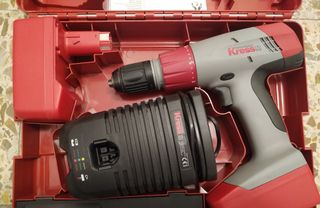 Taladro bateria Kress ASMH 180 18v con maletín