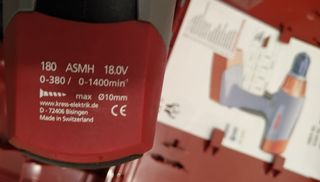 Taladro bateria Kress ASMH 180 18v con maletín