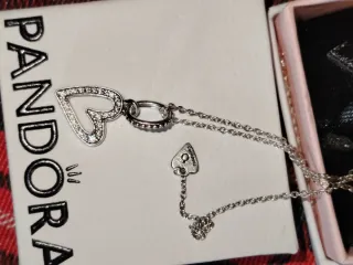 Collana Pandora Cuore Originale Argento 925