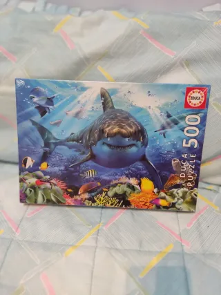 Puzzle Educa 500 Piezas Tiburón Océano