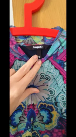 Vestido Desigual Multicolor Talla M