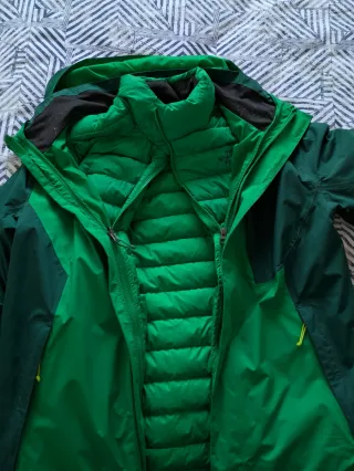 Chaqueta The North Face Hombre Verde desmontable