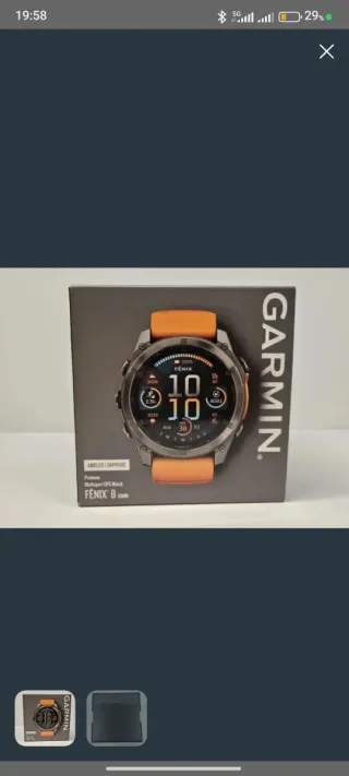 Garmin Fenix 7 u 8 no comprar si está en el perfil