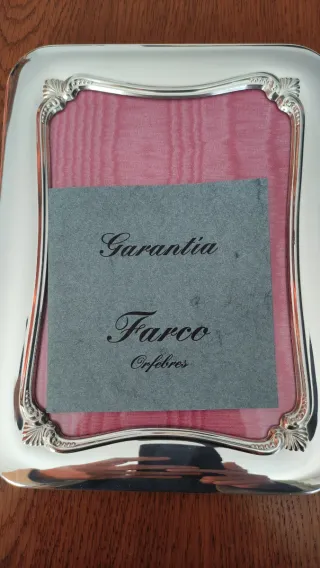 Cornice per foto Farco Plaque de Plata