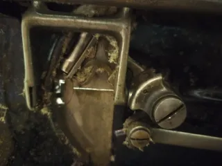 Máquina de coser Singer antigua vintage original