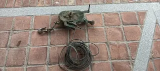 Tractel antiguo cabrestante manual