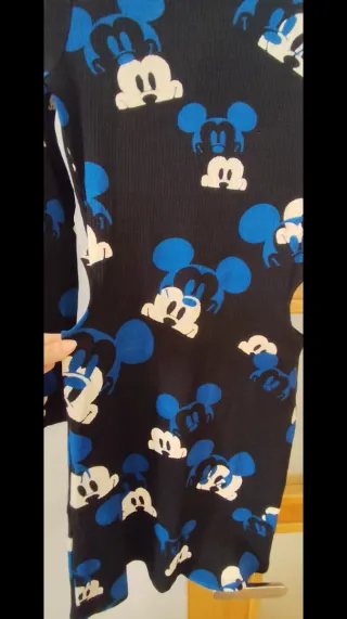 Vestido Desigual Mickey Negro y Azul