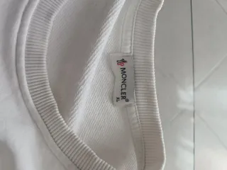 Felpa Moncler Bianca XL